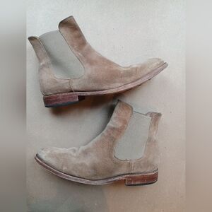 Thursday Boot Company Cavalier Men's Chelsea Boots Size 10 US Tan Suede